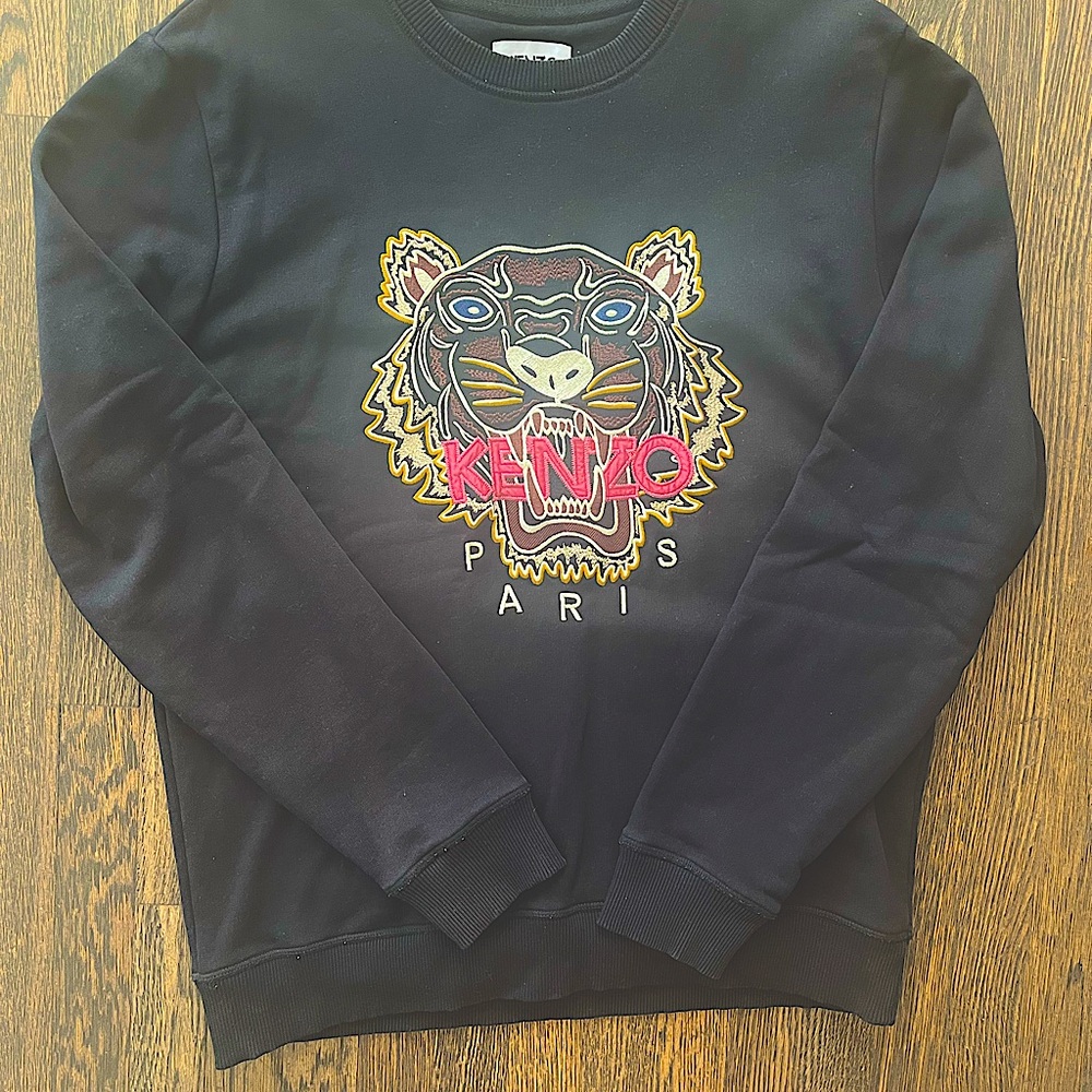 Kenzo Embroidered Crewneck Sweatshirt